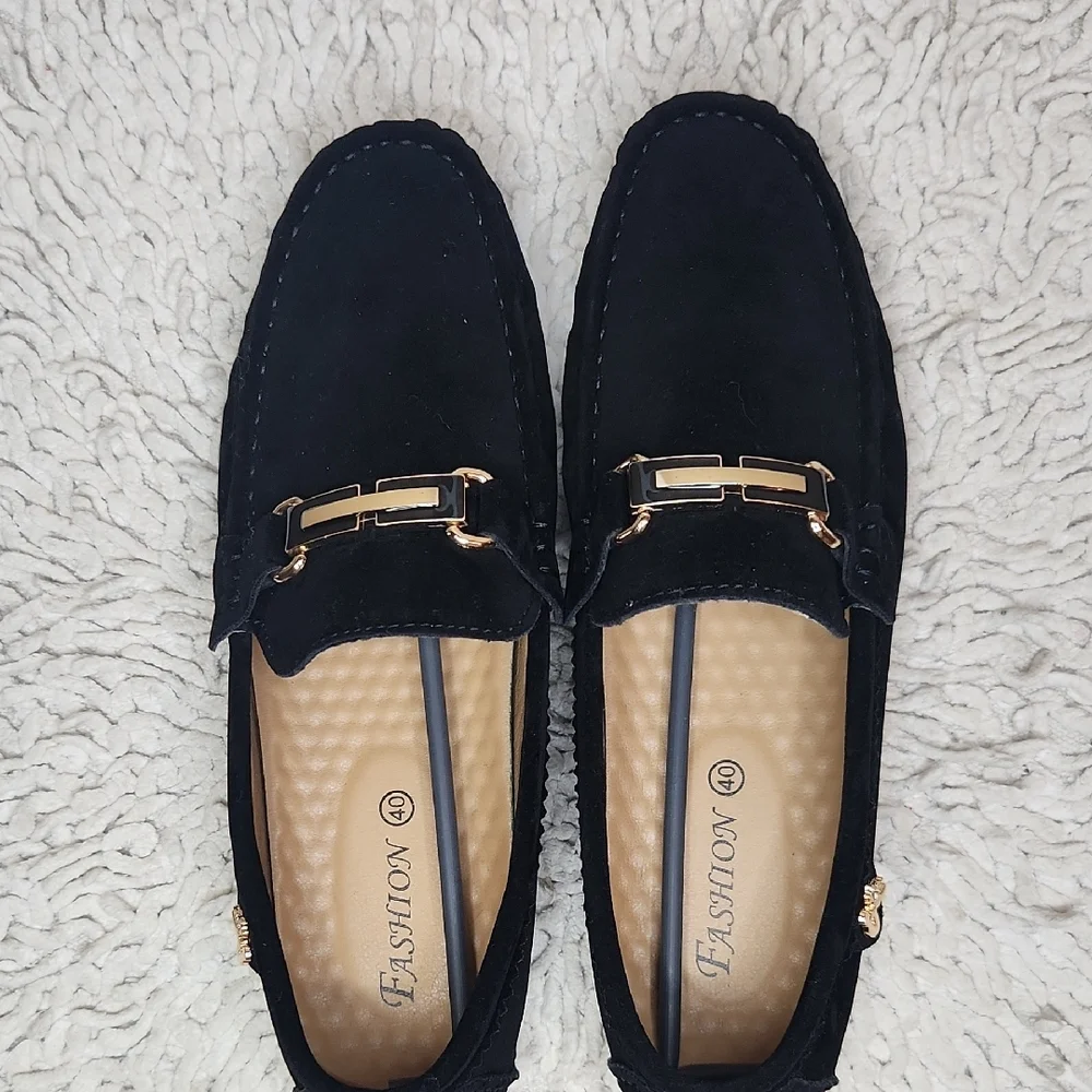 Men's Black Loafers